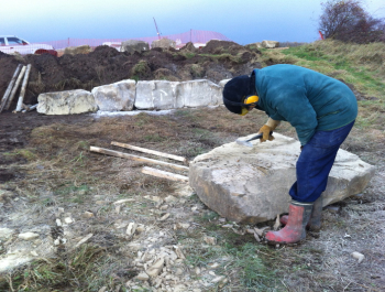 Artworks under construction